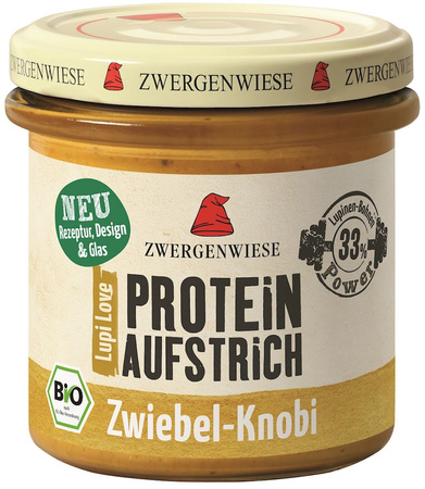 Pasta Proteinowa z Cebulą i Czosnkiem Bezglutenowa BIO (3 szt x 135 g)