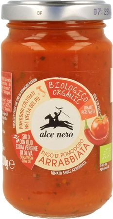 Sos Pomidorowy z Chili Arrabbiata BIO 350 g