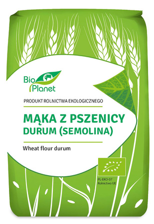 Mąka Z Pszenicy Durum (Semolina) Bio (2 szt x 1 kg)