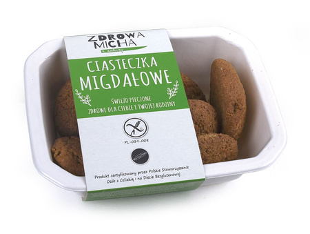 Ciasteczka Migdałowe Bezglutenowe 100 g