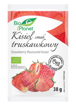 Kisiel o Smaku Truskawkowym z Truskawkami BIO (15 szt x 38 g)