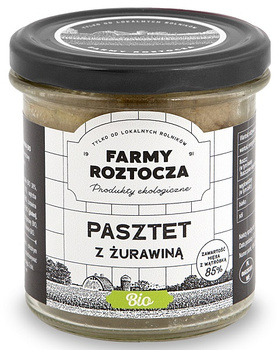 Pasztet Drobiowo - Wieprzowy z Żurawiną BIO  (Słoik) (2 szt x 180 g)