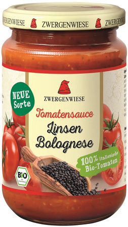 Sos Wegański Bolognese Z Soczewicą Bio 340 ml (2 szt x 0,34 ml)