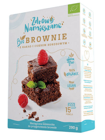 Mieszanka Na Brownie Bezglutenowa Bio (2 szt x 290 g)