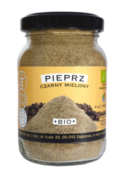 Pieprz Czarny Mielony Bezglutenowy BIO (2 szt x 100 g)
