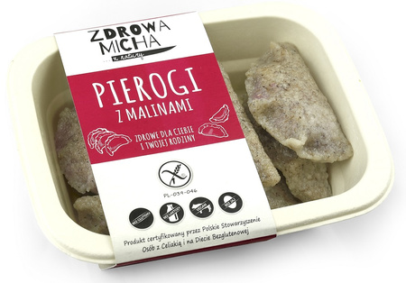 Pierogi z Malinami Bezglutenowe 200 g