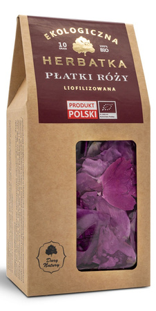 Herbatka Liofilizowana Płatki Róży BIO 10 g