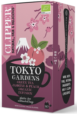 Herbata Zielona Jaśminowa o Smaku Brzoskwiniowym BIO (20 x 2 g) 40 g