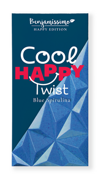 Tabliczka Kakaowa Niebieska Spirulina - Sól Morska Bezglutenowa BIO 60 g