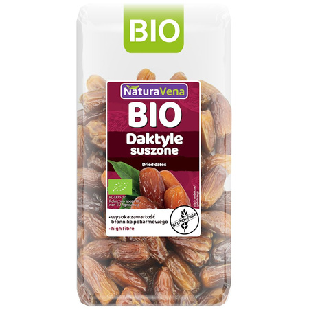 Daktyle Suszone Bezglutenowe BIO (3 szt x 400 g)