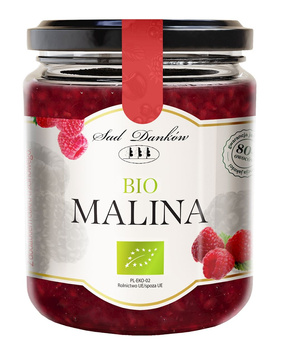 Malina 80 % z Cukrem Trzcinowym BIO 270 g