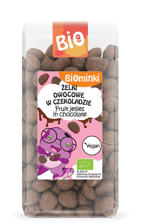 Żelki owocowe W Czekoladzie BIO 250 g