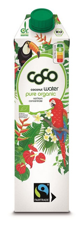 Woda Kokosowa Fair Trade BIO (2 szt x 1 l)