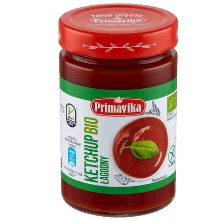 Ketchup Łagodny Bezglutenowy BIO 315 g