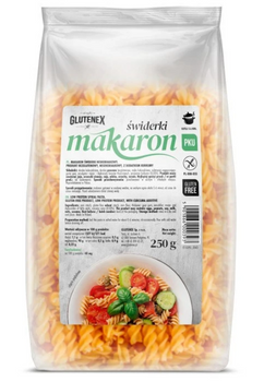 Makaron Świderki Niskobiałkowy Bezglutenowy (3 szt x 250 g)