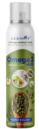 Omega 3-6-9 o Smaku Pieprzu Zielonego W Sprayu 150 ml