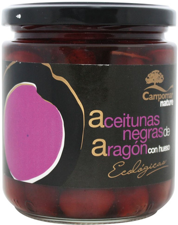 Oliwki Czarne z Pestką w Zalewie BIO 350 g (200 g)
