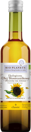 Olej Słonecznikowy Tłoczony Na Zimno BIO 500 ml