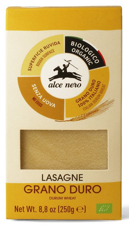 Makaron (Semolinowy) Lasagne BIO (3 szt x 250 g)