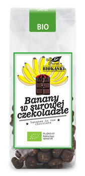 Banany w Surowej Czekoladzie BIO (2 szt x 100 g)