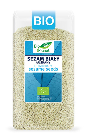 Sezam Biały Łuskany Bio (2 szt x 400 g)