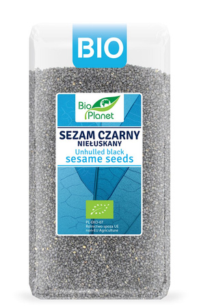 Sezam Czarny Niełuskany BIO 400 g