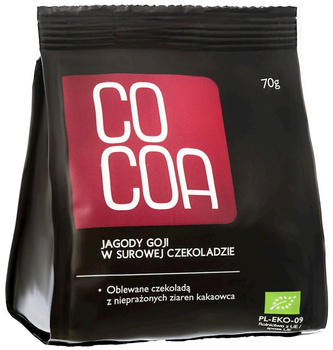 Jagody Goji w Czekoladzie Surowej BIO (2 szt x 70 g)