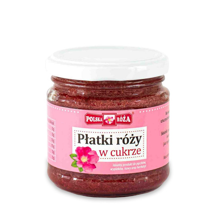 Płatki Róży w Cukrze 220 g