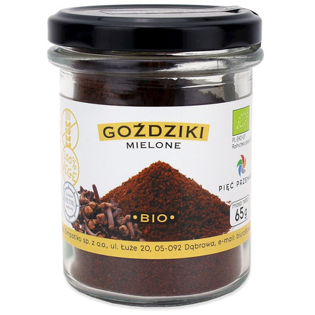 Goździki Mielone Bezglutenowe BIO (2 szt x 65 g)
