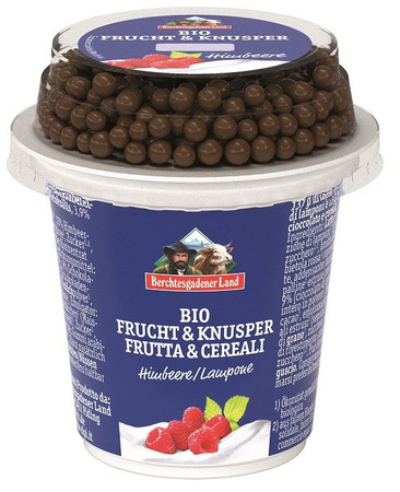 Jogurt Malinowy z Kulkami Czekoladowymi BIO (3 szt x 150 g)