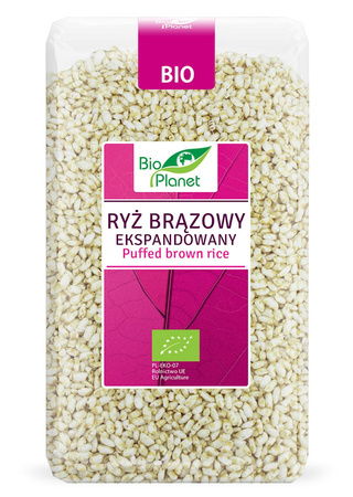 Ryż Brązowy Ekspandowany Bio (3 szt x 150 g)