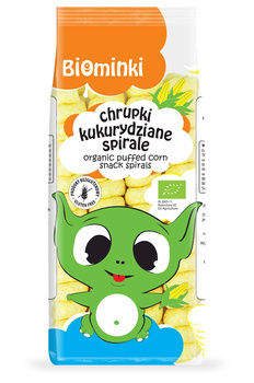 Chrupki Kukurydziane Spirale Bezglutenowe BIO (5 szt x 60 g)