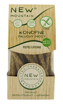 Paluchy Mocy Konopne z Pieprzem Cayenne Bezglutenowe (2 szt x 200 g)