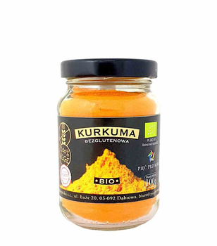 Kurkuma Mielona Bezglutenowa BIO 100 g