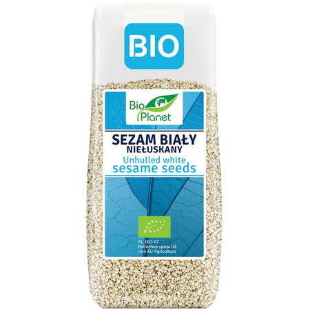 Sezam Biały Niełuskany BIO (4 szt x 200 g)