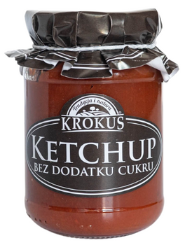 Ketchup Bez Dodatku Cukrów Bezglutenowy (3 szt x 180 g)