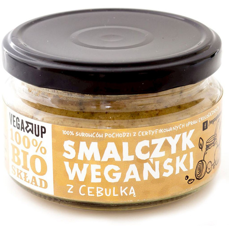 Smalczyk Wegański Z Cebulą Bio (3 szt x 190 g)