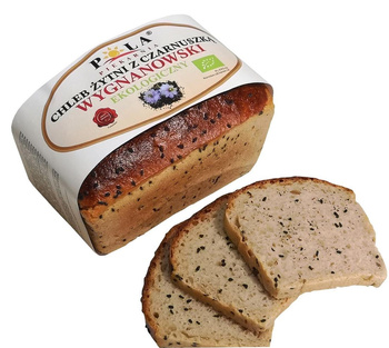 Chleb Żytni Wygnanowski z Czarnuszką BIO 350 g