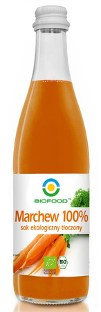 Sok z Marchwi Nfc Bezglutenowy BIO (3 szt x 500 ml)