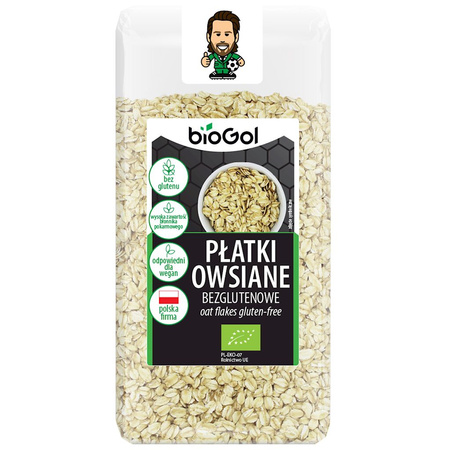 Płatki Owsiane Bezglutenowe BIO (6 szt x 300 g)
