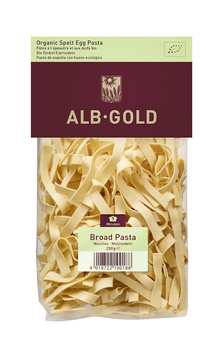 Makaron (Orkiszowy Jajeczny) Wstążki BIO  - Alb (3 szt x 250 g)