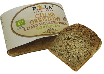 Chleb Orkiszowy z Ziarnami Słonecznika BIO 350 g