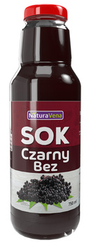 Sok z Czarnego Bzu 100 % (3 szt x 750 ml)