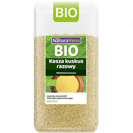 Kasza Kuskus Razowy BIO (6 szt x 400 g)