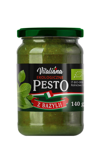 Pesto Zielone z Bazylii BIO (2 szt x 140 g)