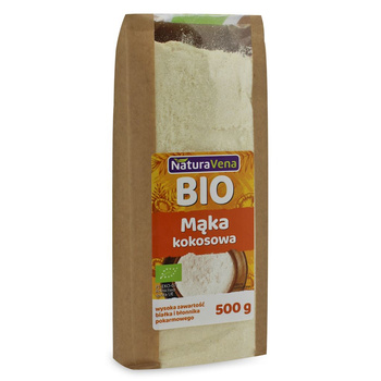 Mąka Kokosowa Bezglutenowa BIO (7 szt x 500 g)