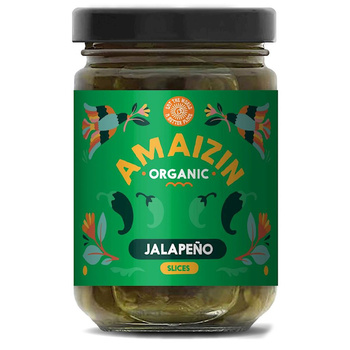 Papryka Jalapeno Zielona Krojona w Zalewie BIO 170 g (60 g)