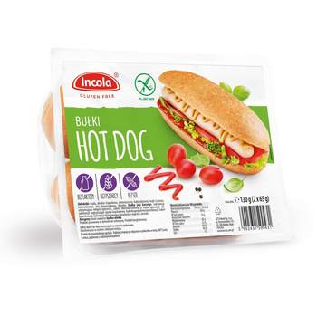 Bułki Do Hot-Dogów Bezglutenowe (2 Szt.) (4 szt x 130 g)