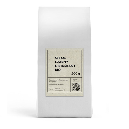 Sezam Czarny Niełuskany BIO (2 szt x 500 g)