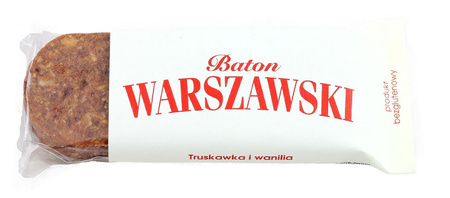 Baton Truskawkowy z Wanilią Bezglutenowy 50 g